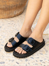GALIA BLACK LEATHER