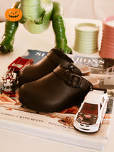 SHETLAND OILED LEATHER BLACK
