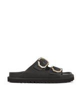 GALIA EMBOSSED LEATHER DARK