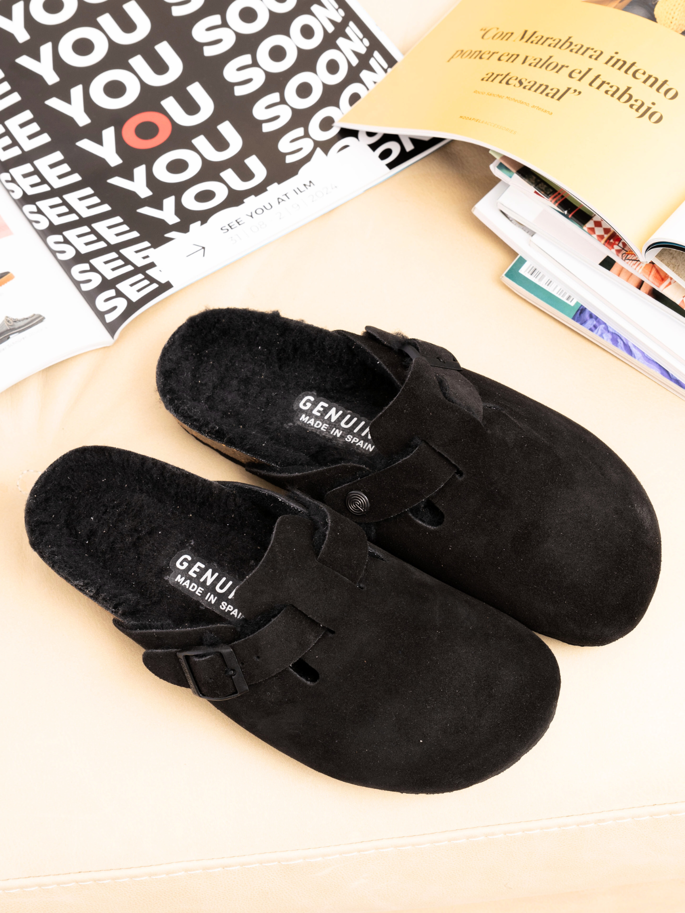 RIVA VELOUR WOOL BLACK WOMAN