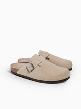 RIVA VELOUR TAUPE WOMAN