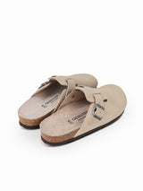 RIVA VELOUR TAUPE WOMAN