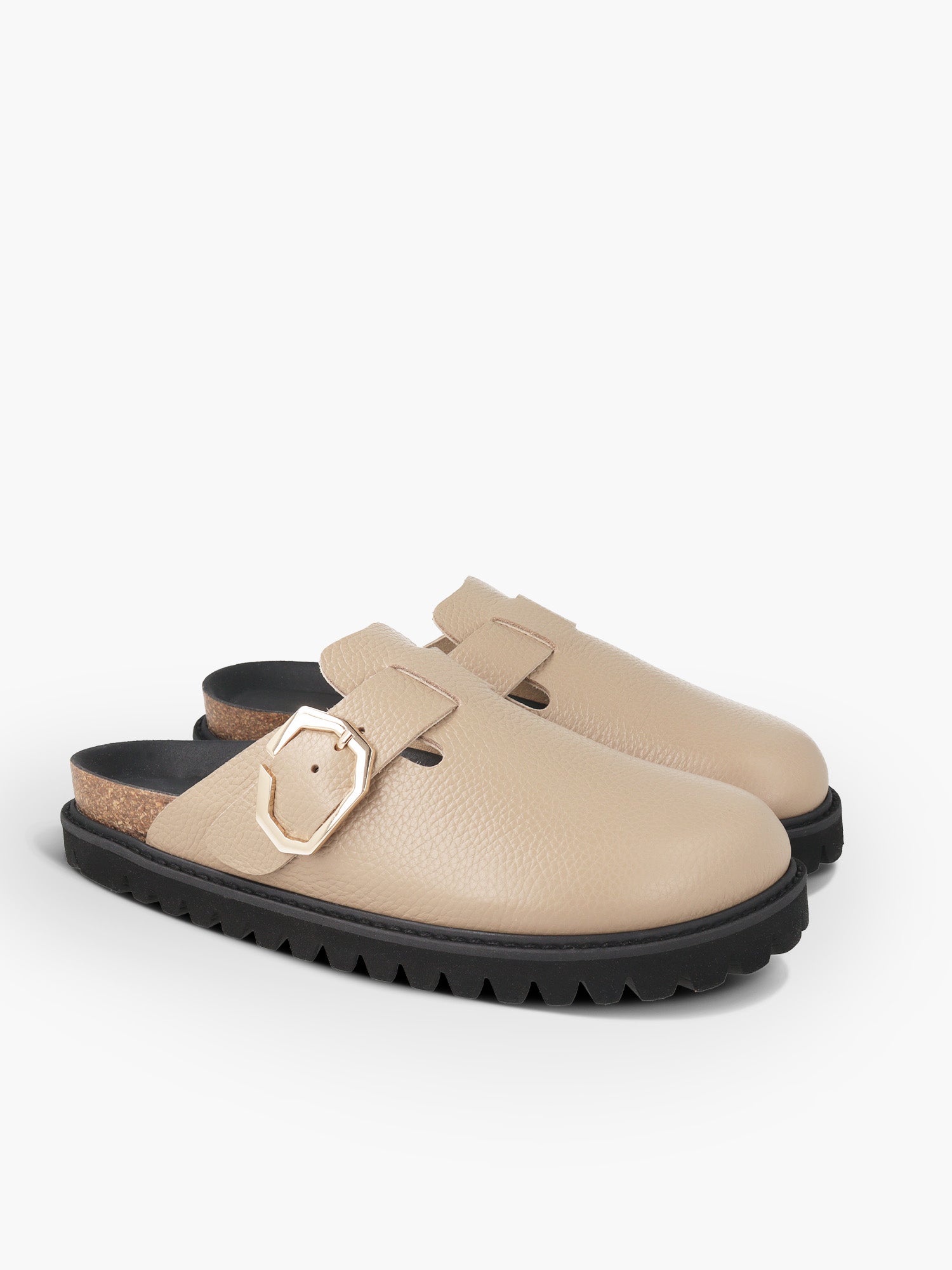 INDIANA EMBOSSED LEATHER TAUPE