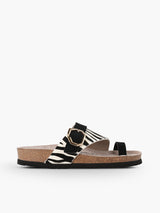 GLEMI LEATHER ZEBRA
