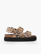 FELINA VEGAN SNAKE CAMEL BALLOON