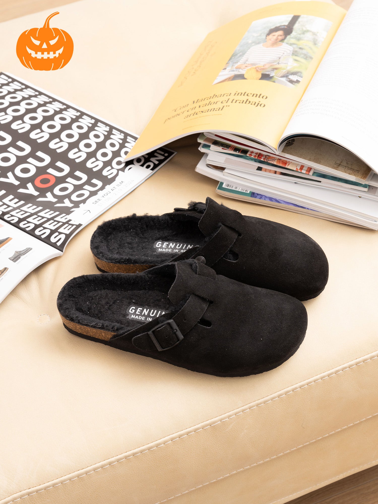 RIVA VELOUR WOOL BLACK