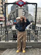 TABANCA VELOUR LEATHER AMBRA