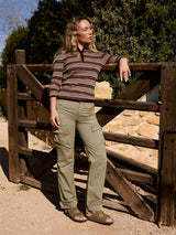 HONOLULU LEAD VELOUR KAKI