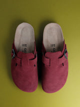 RIVA VELOUR BURGUNDY