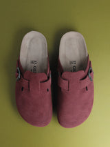 RIVA VELOUR BURGUNDY