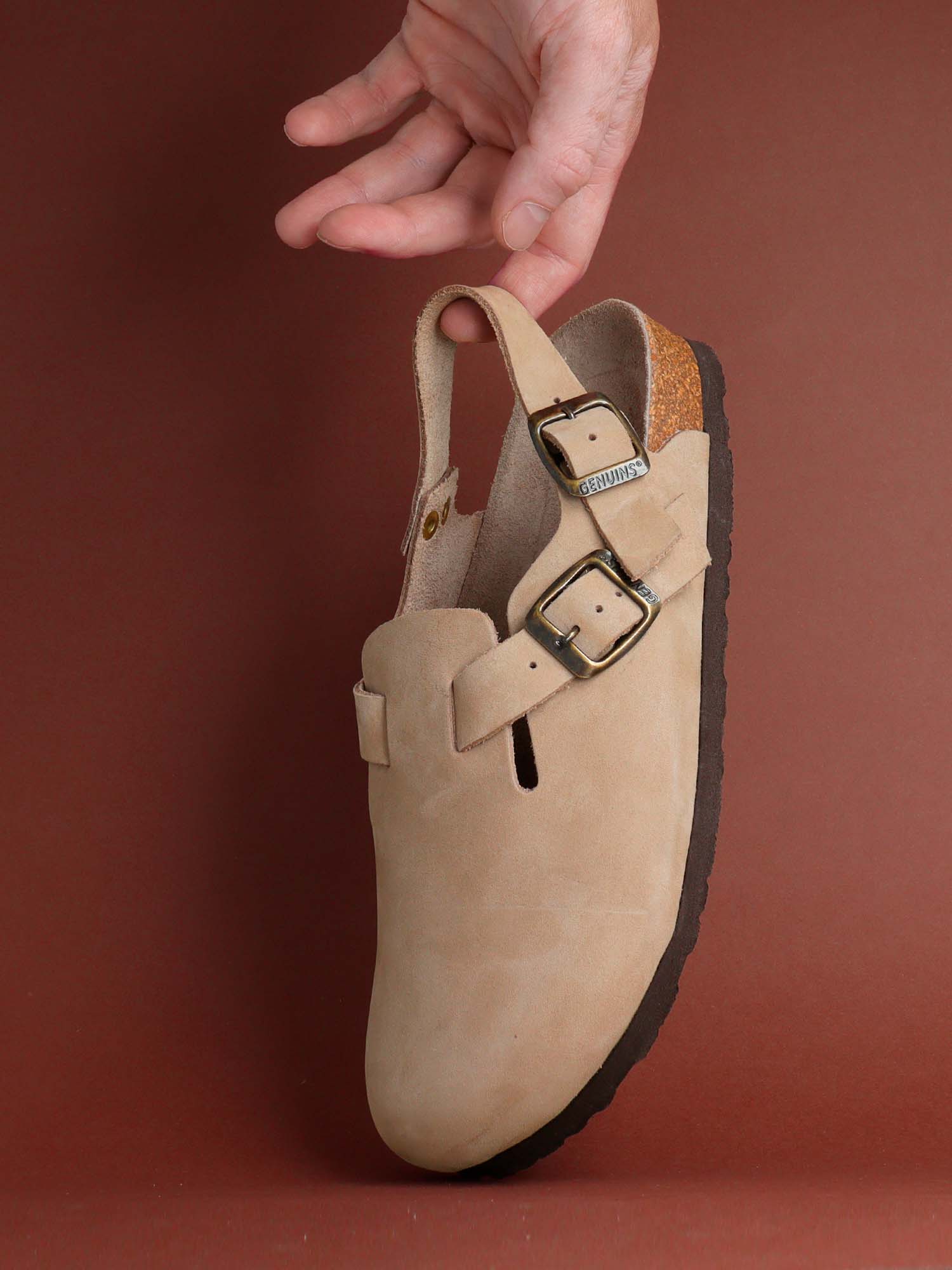 CORELLI NUBUCK TAUPE WOMAN