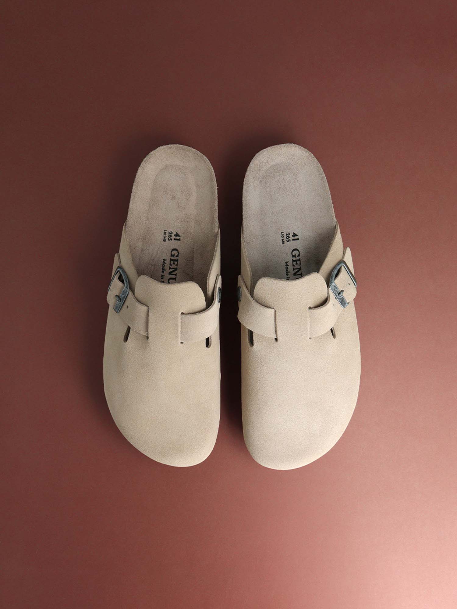 RIVA VELOUR TAUPE WOMAN